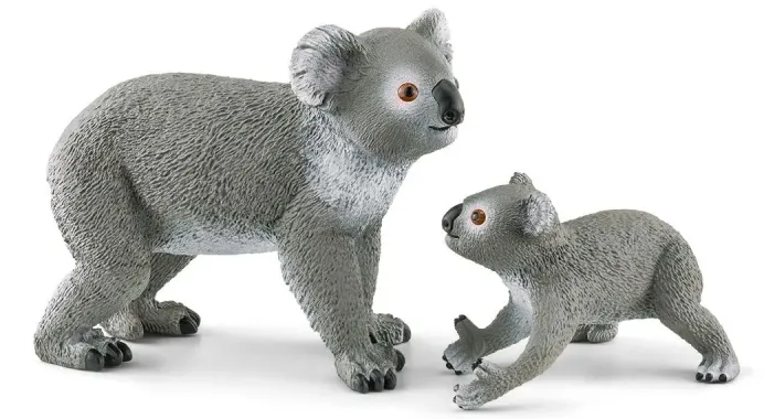 Schleich Wild Life 42566 : Maman et Bébé Koala