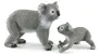 Schleich Wild Life 42566 : Maman et Bébé Koala