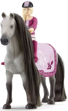 Schleich Horse Club Sofia&#039;s Beauties 42584 : Coffret cheval à coiffer Sofia &amp; Dusty - Sofia&#039;s Beauties