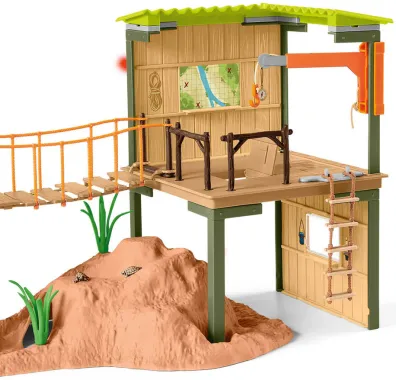 Schleich Wild Life 42594 : Station d&#039;aventures sauvages
