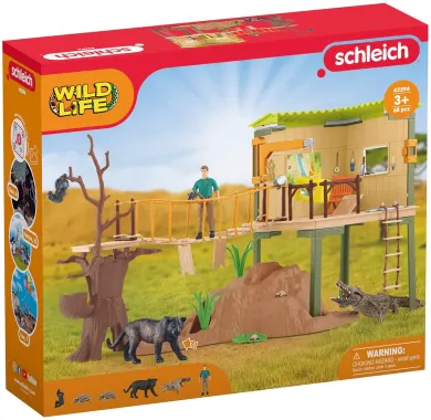 Schleich Wild Life 42594 : Station d&#039;aventures sauvages
