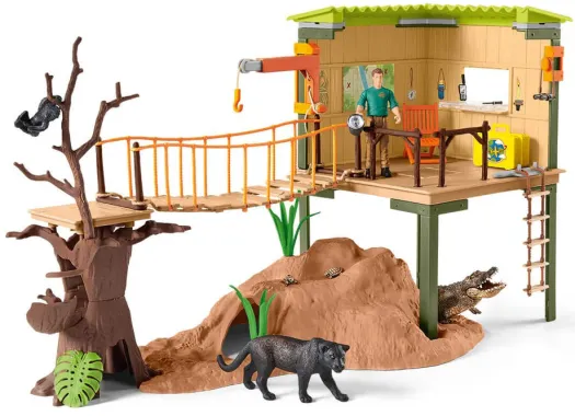 Schleich Wild Life 42594 : Station d&#039;aventures sauvages