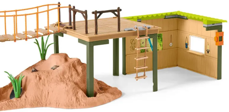 Schleich Wild Life 42594 : Station d&#039;aventures sauvages