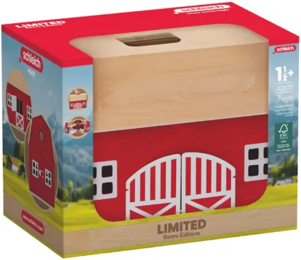 Schleich Farm World 42602 : Grande ferme en bois