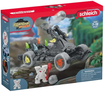 Schleich Eldrador Creatures 42618 : Catapulte avec Mini Creature