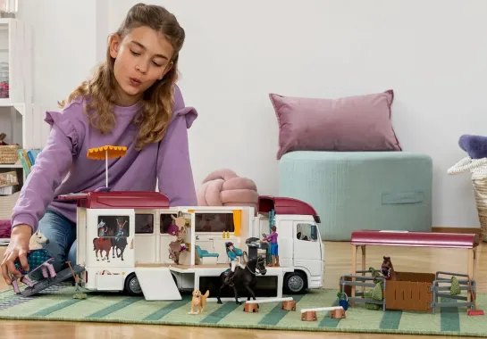 Schleich Horse Club 42619 : Camping-Car Equestre