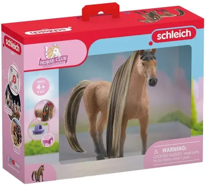 Schleich Horse Club Sofia&#039;s Beauties 42621 : Étalon Akhal-Teke à coiffer