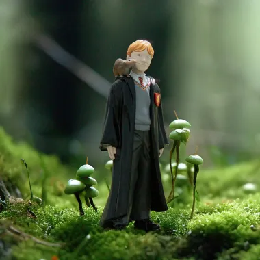 Schleich Harry Potter 42634 : Ron et croûtard