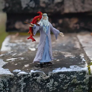Schleich Harry Potter 42637 : Dumbledore et Fumseck
