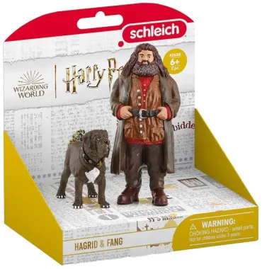 Schleich Harry Potter 42638 : Hagrid et Crockdur