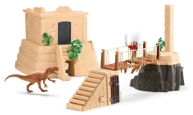 Schleich Dinosaurs 42657 : Aventures au Temple perdu