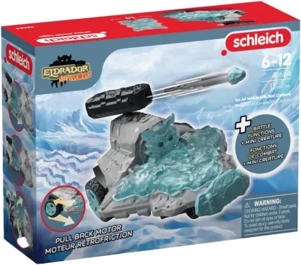 Schleich Eldrador Creatures 42664 : Jet des Glaces rétrofriction avec Mini Creature