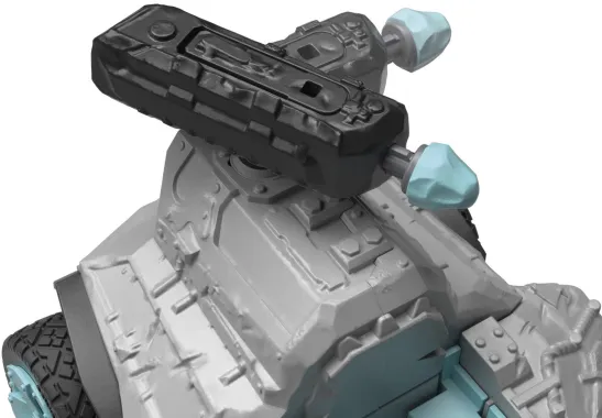 Schleich Eldrador Creatures 42664 : Jet des Glaces rétrofriction avec Mini Creature