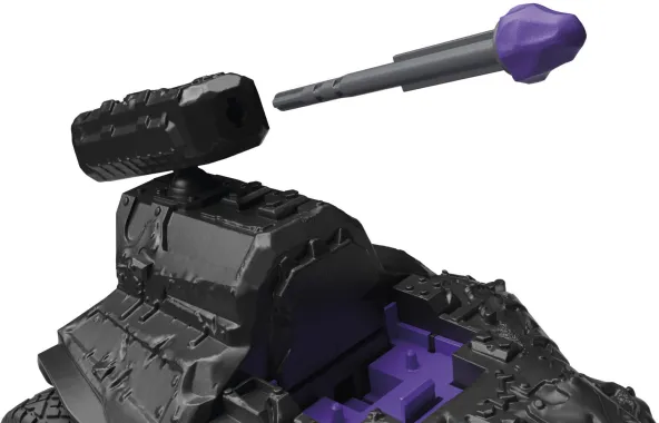 Schleich Eldrador Creatures 42667 : Jet des Ténèbres rétrofriction avec Mini Creature