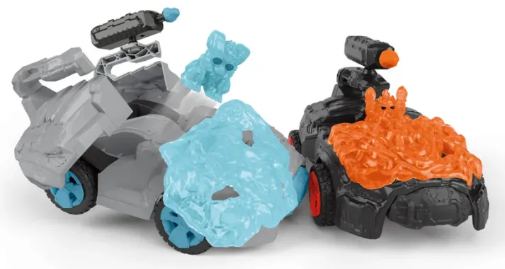 Schleich Eldrador Creatures 42669 : Crashmobile de Glace avec Mini Creature