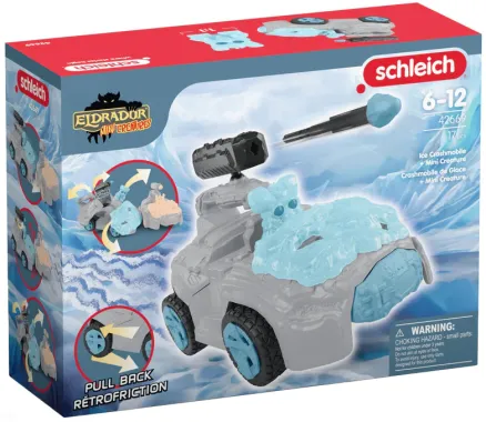 Schleich Eldrador Creatures 42669 : Crashmobile de Glace avec Mini Creature