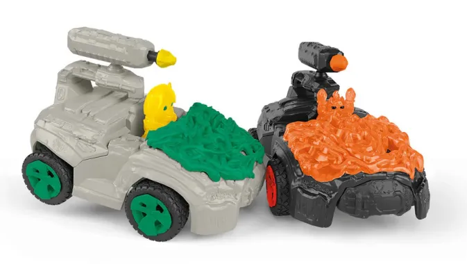 Schleich Eldrador Creatures 42671 : Crashmobile de La Jungle avec Mini Creature