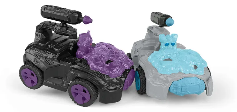 Schleich Eldrador Creatures 42672 : Crashmobile des Ténèbres avec Mini Creature