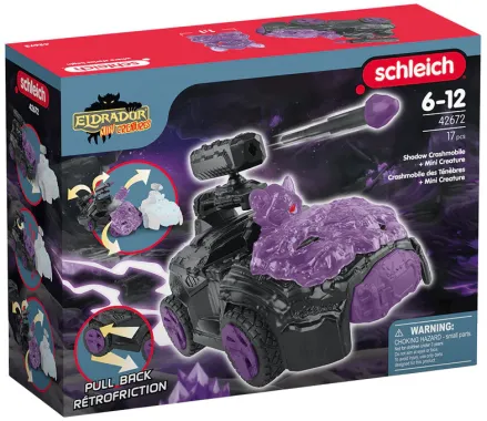 Schleich Eldrador Creatures 42672 : Crashmobile des Ténèbres avec Mini Creature