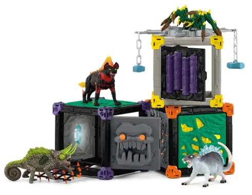 Schleich Eldrador Creatures 42673 : BattleCave Arena: Lave vs Ténèbres