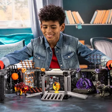 Schleich Eldrador Creatures 42673 : BattleCave Arena: Lave vs Ténèbres