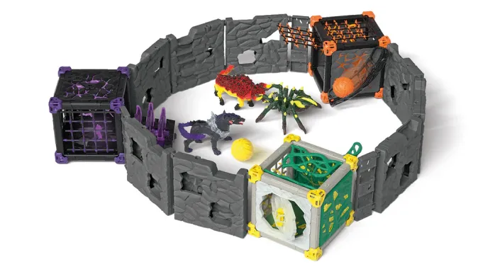 Schleich Eldrador Creatures 42673 : BattleCave Arena: Lave vs Ténèbres