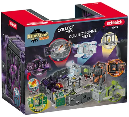 Schleich Eldrador Creatures 42675 : BattleCave Isopode des Ténèbres