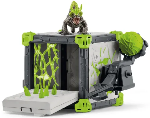 Schleich Eldrador Creatures 42677 : BattleCave Caméléon de Pierre