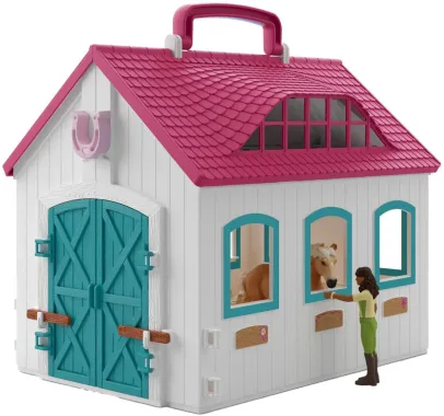 Schleich Horse Club 42703 : Écurie Transportable