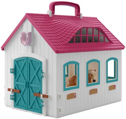 Schleich Horse Club 42703 : Écurie Transportable