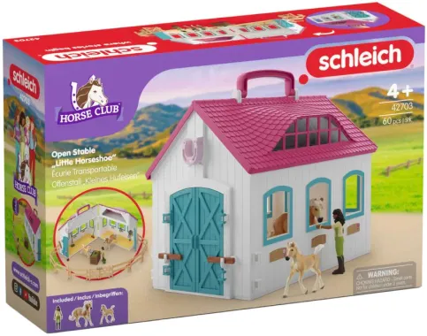 Schleich Horse Club 42703 : Écurie Transportable