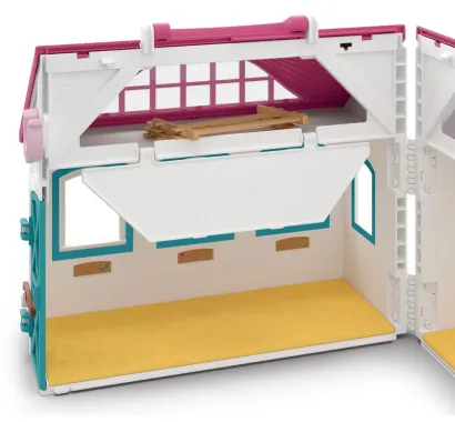Schleich Horse Club 42703 : Écurie Transportable