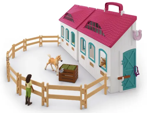 Schleich Horse Club 42703 : Écurie Transportable