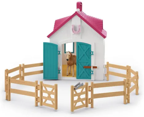 Schleich Horse Club 42703 : Écurie Transportable