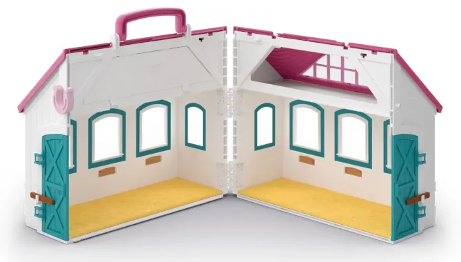 Schleich Horse Club 42703 : Écurie Transportable