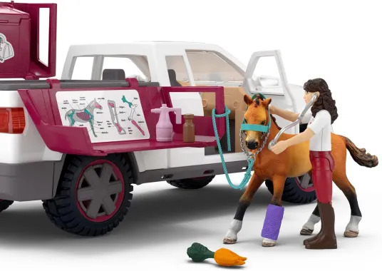 Schleich Horse Club 42704 : Vétérinaire mobile avec van
