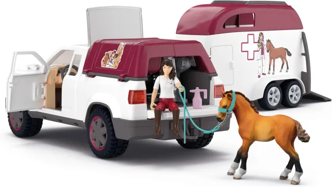 Schleich Horse Club 42704 : Vétérinaire mobile avec van