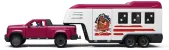 Schleich Horse Club 42705 : Pick-up et sa grande remorque équestre