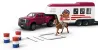 Schleich Horse Club 42705 : Pick-up et sa grande remorque équestre