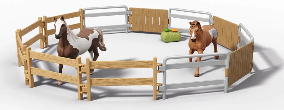 Schleich Horse Club 42705 : Pick-up et sa grande remorque équestre