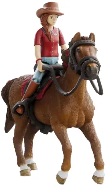 Schleich Horse Club 42711 : Hannah &amp; Cayenne