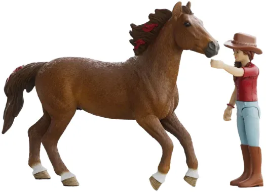 Schleich Horse Club 42711 : Hannah &amp; Cayenne