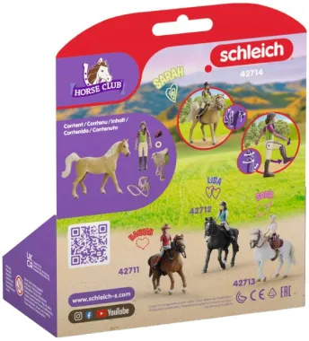 Schleich Horse Club 42714 : Sarah &amp; Mystery