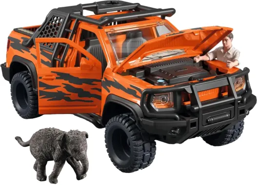 Schleich Wild Life 42720 : Aventures en 4X4 dans la jungle