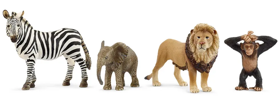 Schleich Wild Life 42721 : Kit de base Wild Life Afrique