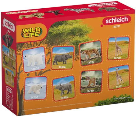 Schleich Wild Life 42721 : Kit de base Wild Life Afrique