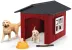 Schleich Farm World 42722 : Niche avec Golden Retriever