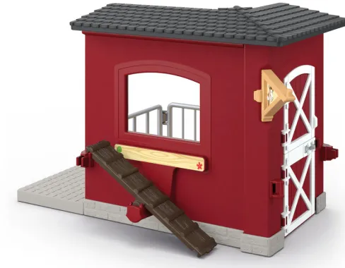 Schleich Farm World 42726 : Étable pour chèvres