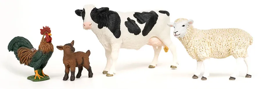 Schleich Farm World 42729 : Mes Premiers Animaux de la Ferme