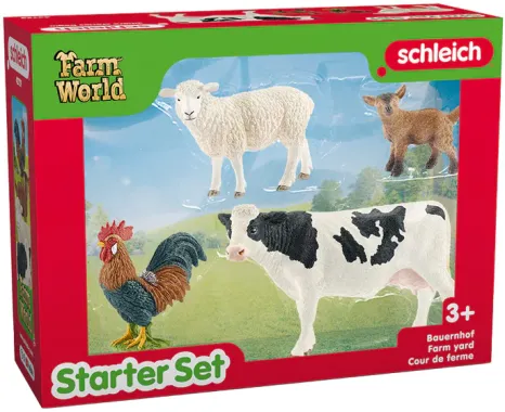 Schleich Farm World 42729 : Mes Premiers Animaux de la Ferme